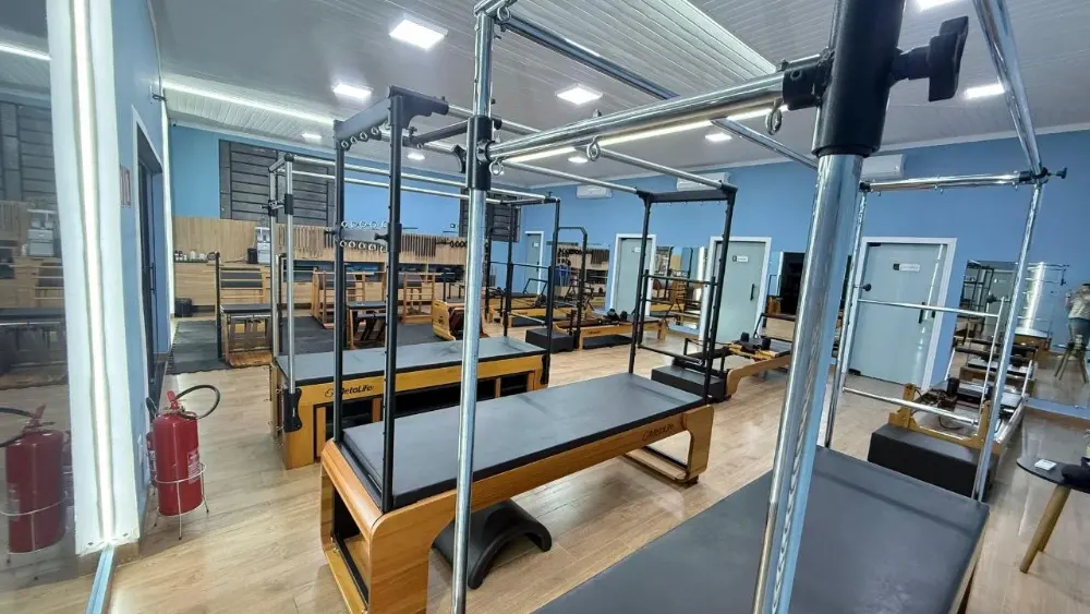 Sala de fisioterapia em Pirassununga, no Centro