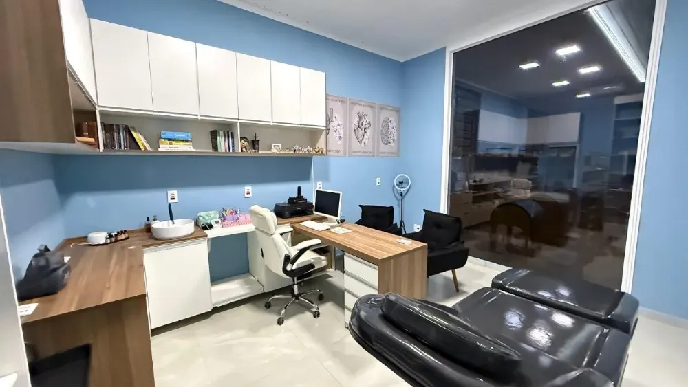 Sala de atendimento do Studio Bruna Barro em Pirassununga
